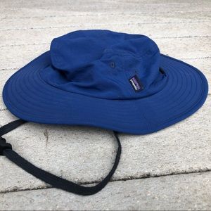 Patagonia accessories [blue nylon kids brimmed hat]